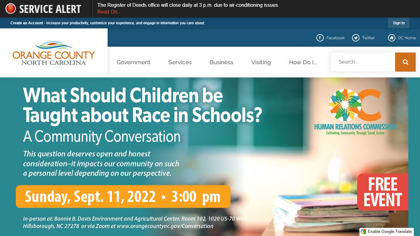 Orange County, NC | Official Website